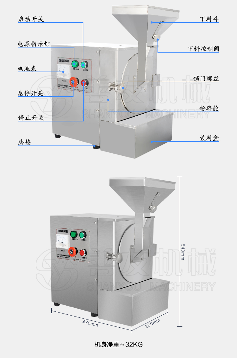 油質(zhì)磨粉機(jī)